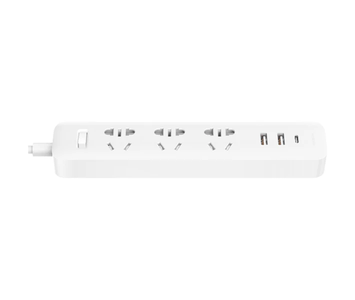 Фото - мережевий фільтр Мережевий фільтр-подовжувач Xiaomi Mi Power Strip 20W Fast Charging (2A1C) CN [73193]