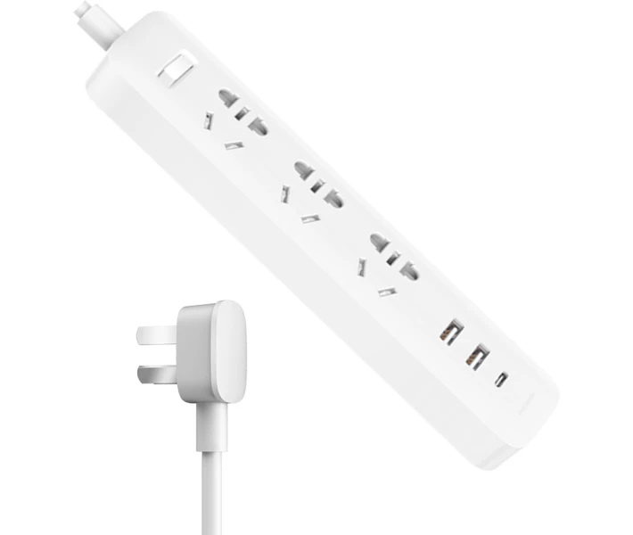 Фото - мережевий фільтр Мережевий фільтр-подовжувач Xiaomi Mi Power Strip 20W Fast Charging (2A1C) CN [73193]