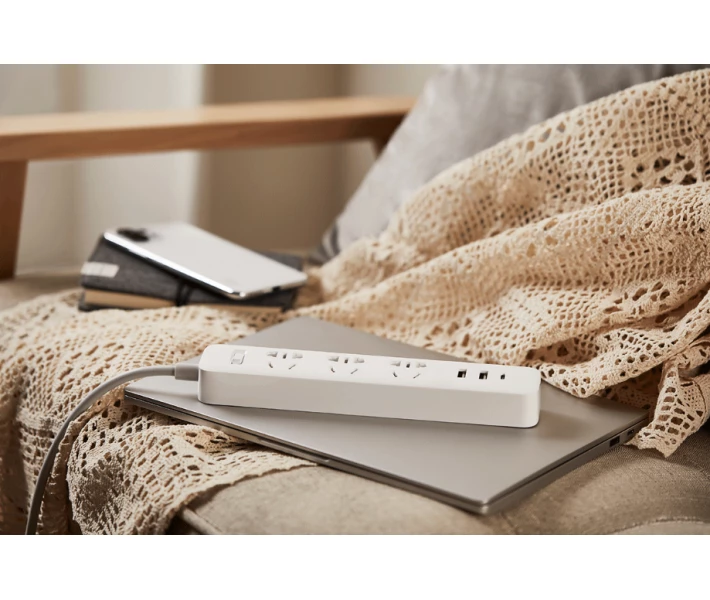 Фото - мережевий фільтр Мережевий фільтр-подовжувач Xiaomi Mi Power Strip 20W Fast Charging (2A1C) CN [73193]