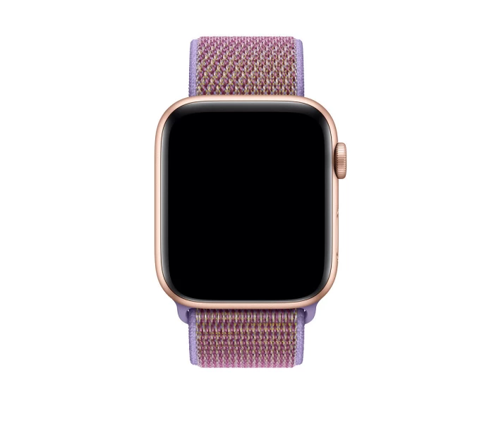 Фото - аксессуар до смарт-годинниа Ремінець Fabric Sport Loop для Apple Watch 38/40mm (Lilac)