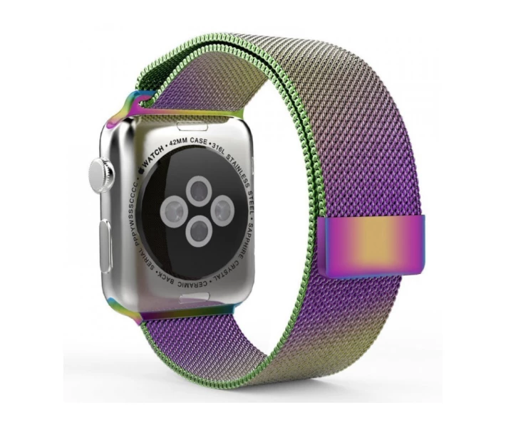 Фото - аксессуар до смарт-годинниа Ремінець метал Milanese Loop для Apple Watch 42/44mm (chameleon)