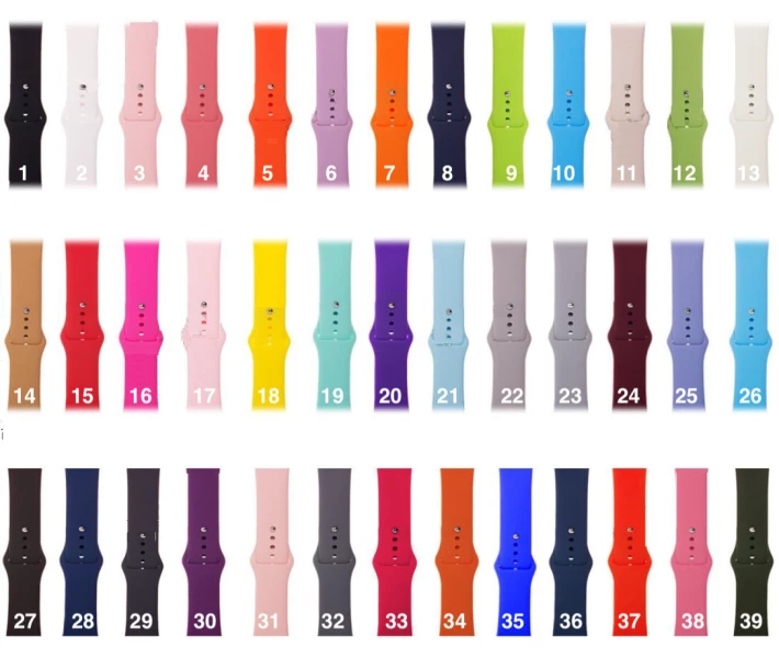 Фото - аксессуар до смарт-годинниа Ремінець силікон Sport Band M/L для Apple Watch 42/44mm (02)