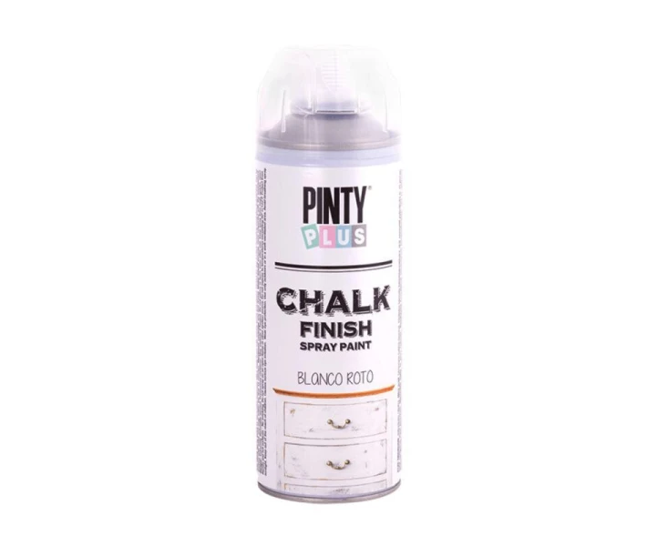 Фото - акрилову фарбу Фарба аерозоль акрилова Pinty Plus Chalk finish Білий 400 мл (NV100788)
