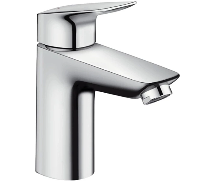 Фото - смеситель Змішувач для умивальника з донним клапаном Hansgrohe Logis 100 71100000