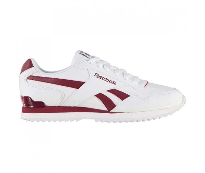 Фото - чоловічий кросівок Кросівки Reebok Royal Glide Ripple Clip White/Burgundy 41