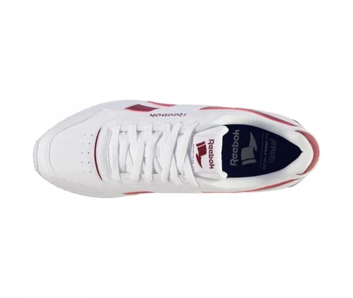 Фото - чоловічий кросівок Кросівки Reebok Royal Glide Ripple Clip White/Burgundy 42