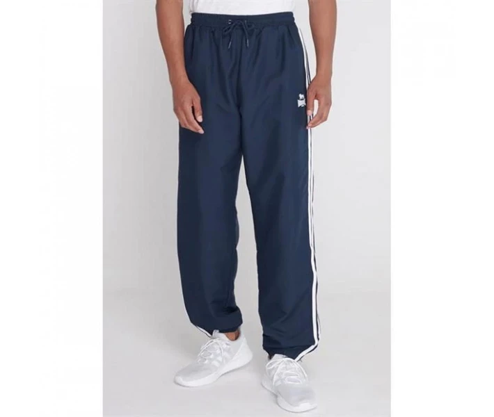 Фото - чоловічі спортивні штани Спортивні штани Lonsdale 2 Stripe Navy / White L
