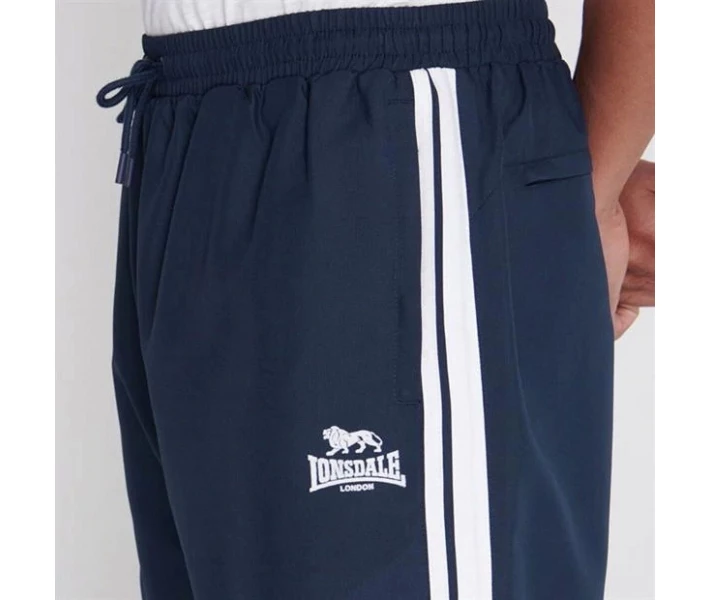 Фото - чоловічі спортивні штани Спортивні штани Lonsdale 2 Stripe Navy / White L