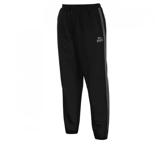 Фото - чоловічі спортивні штани Спортивні штани Lonsdale 2 Stripe Black / Charcoal 4XL