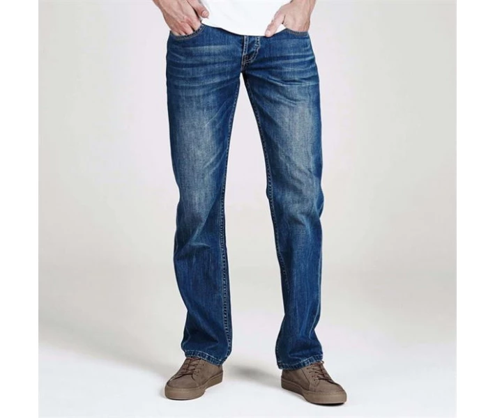 Фото - чоловічі джинси Джинси Firetrap Leather Belt Reg Mid Wash 36W 30L
