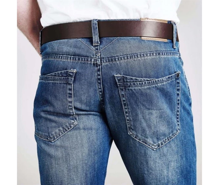 Фото - чоловічі джинси Джинси Firetrap Leather Belt Reg Mid Wash 36W 30L