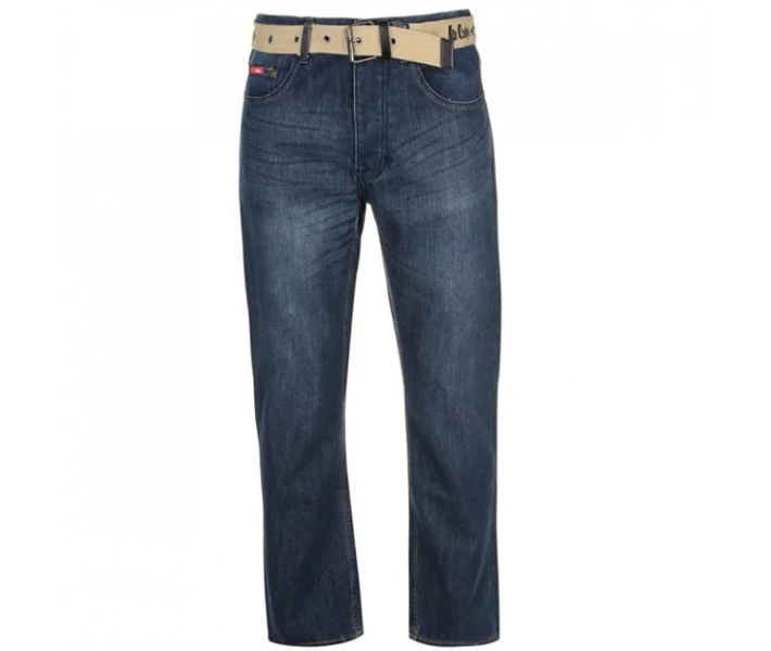 Фото - чоловічі джинси Джинси Lee Cooper Belted Jeans Mens Dark Wash 32W 32L