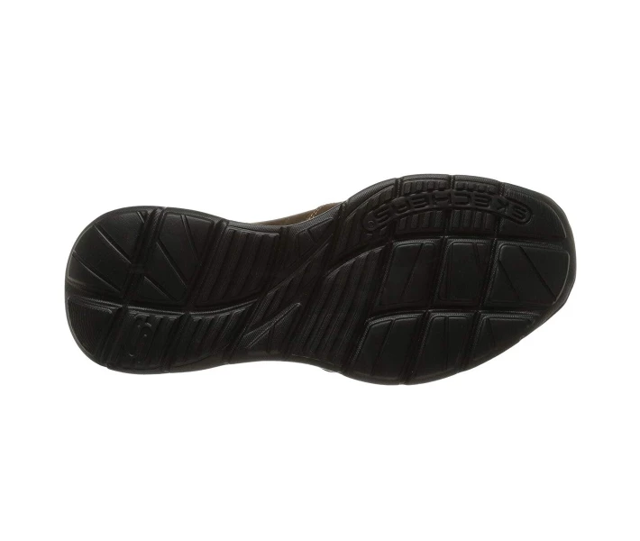 Фото - чоловічий сліпон Сліпони Skechers Glides Dockland Dark Brown 42.5