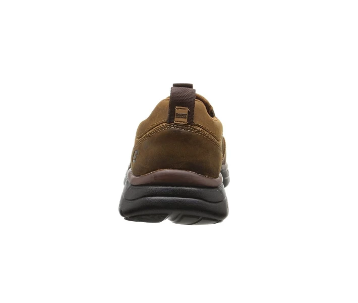 Фото - чоловічий сліпон Сліпони Skechers Glides Dockland Dark Brown 42.5