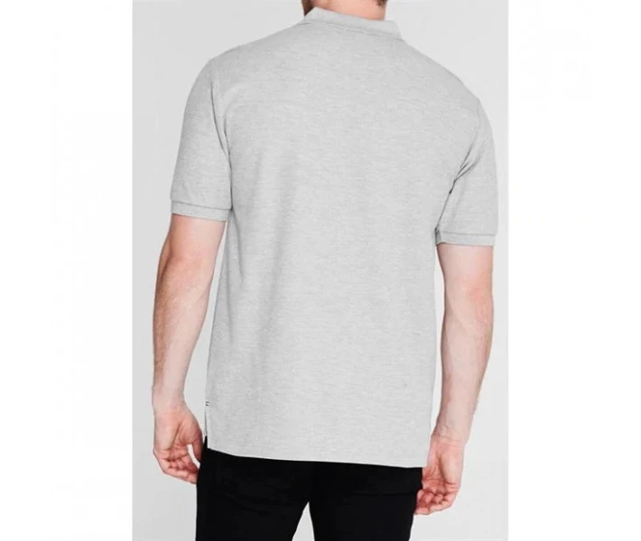 Фото - чоловічу футболку Поло Slazenger Plain Grey Marl XXL