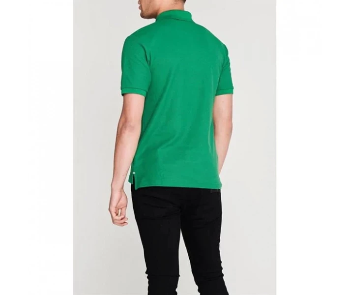 Фото - чоловічу футболку Поло Slazenger Plain Green XL