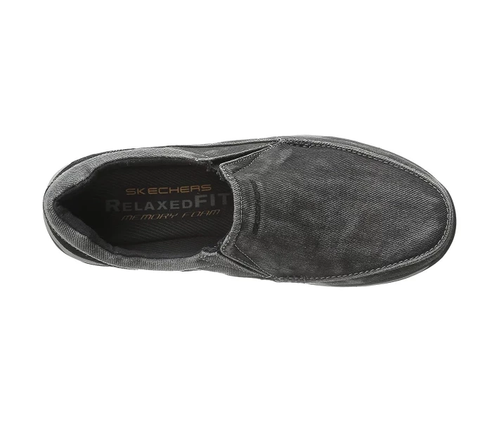 Фото - чоловічий сліпон Сліпони Skechers Expected - Avillo Black 45.5