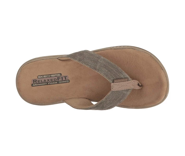 Фото - чоловічий в'єтнамок В'єтнамки Skechers Relaxed Fit Evented Rosen Khaki 42