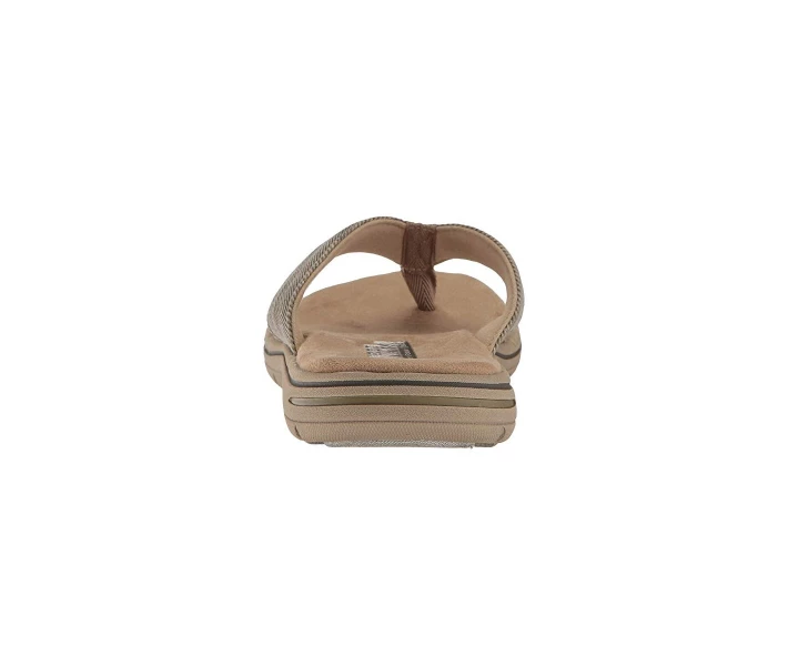 Фото - чоловічий в'єтнамок В'єтнамки Skechers Relaxed Fit Evented Rosen Khaki 42