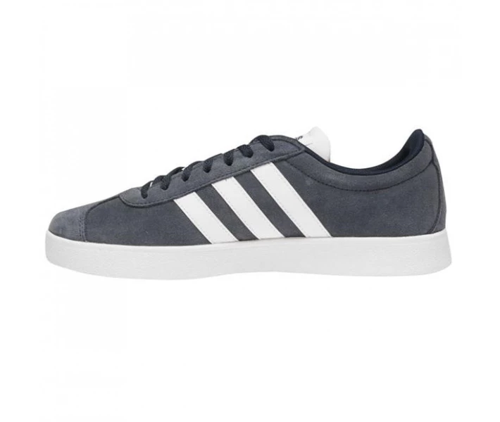 Фото - чоловічий кросівок Кросівки adidas VL Court 2 Suede Navy/White 39.3
