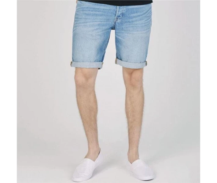 Фото - чоловічі шорти Шорти Jack and Jones Jeans Intelligence Rick Denim Light Wash XL