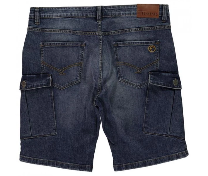 Фото - чоловічі шорти Шорти Firetrap Fulham Blue 50W 32L