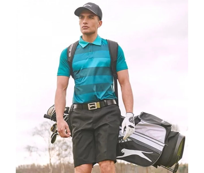 Фото - чоловічі шорти Шорти Slazenger Golf Black 34W 32L