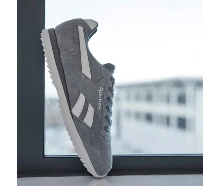 Фото - чоловічий кросівок Кросівки Reebok Royal Glide Ripple Suede LtGrey/White 40.5