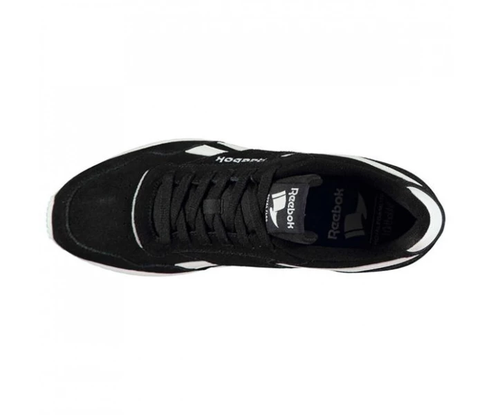 Фото - чоловічий кросівок Кросівки Reebok Royal Glide Ripple Suede Black/Wht/Grey 44.5