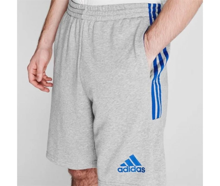 Фото - чоловічі шорти Шорти adidas 3S Jersey s MedGrey/Blue L