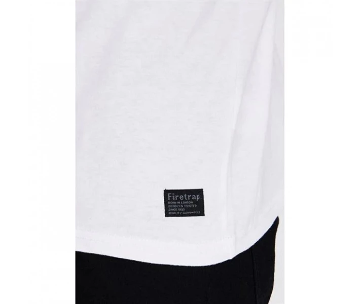 Фото - чоловічу футболку Футболка Firetrap Trek White XXL