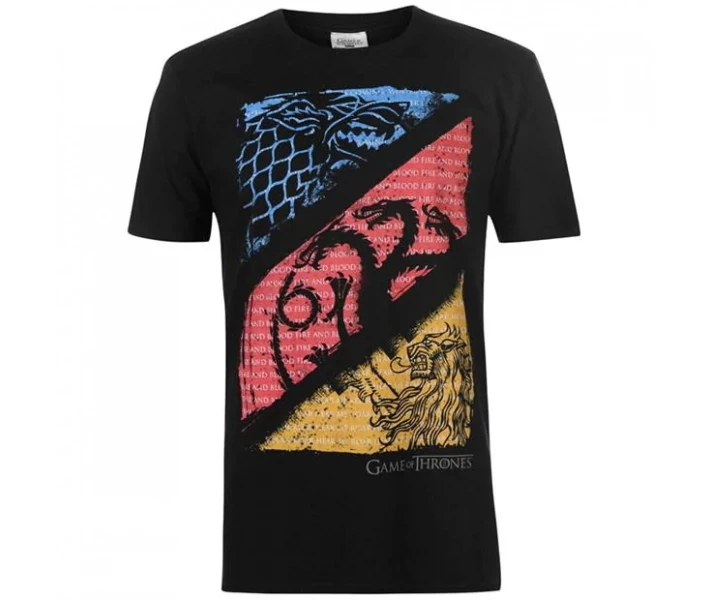 Фото - чоловічу футболку Футболка Character Character Game of Thrones Diagonal Sigils M