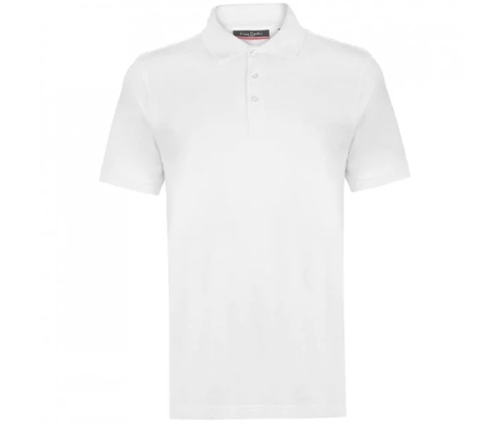 Фото - чоловіче поло Поло Pierre Cardin Plain White L
