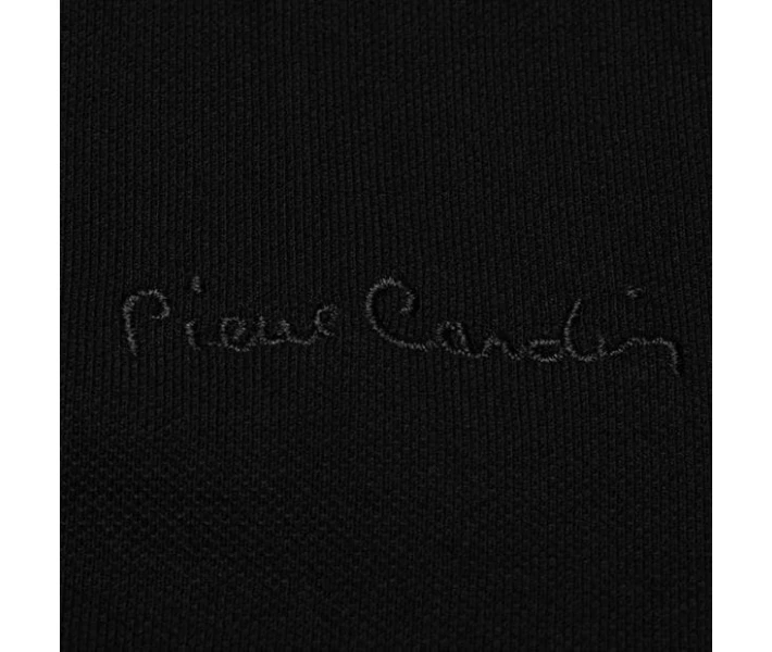 Фото - чоловіче поло Поло Pierre Cardin Plain Black S