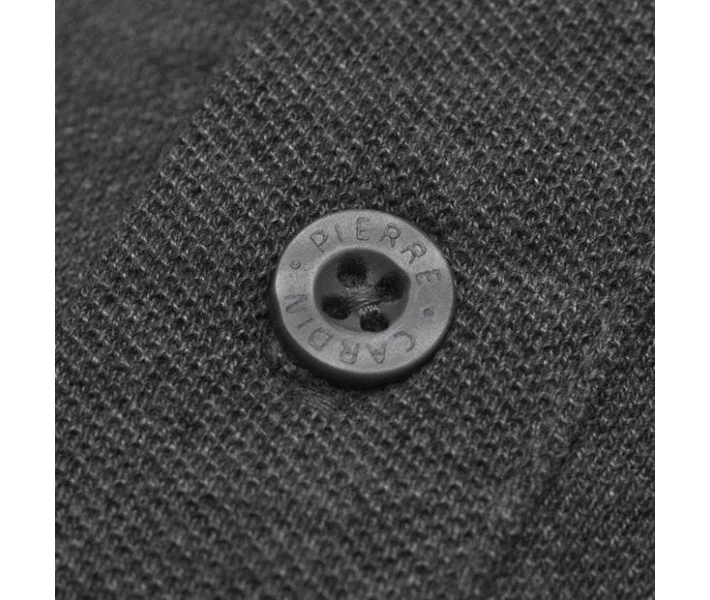 Фото - чоловіче поло Поло Pierre Cardin Plain Charcoal Marl XXXL