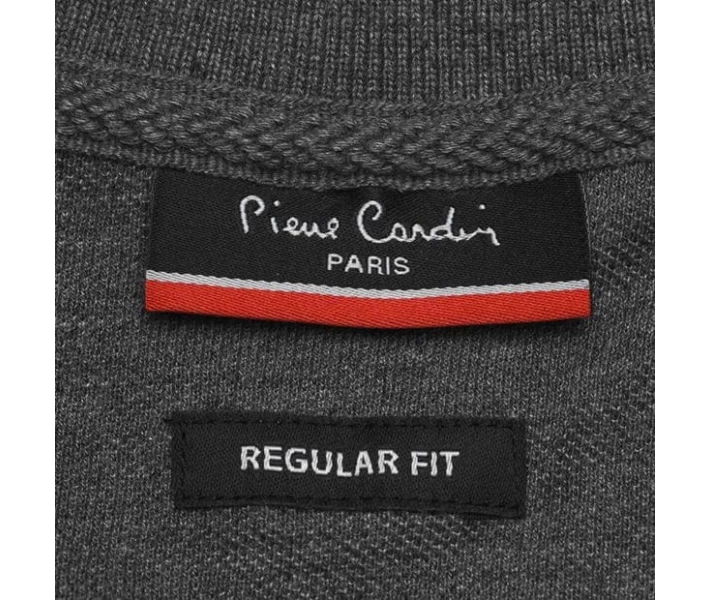 Фото - чоловіче поло Поло Pierre Cardin Plain Charcoal Marl XXXL
