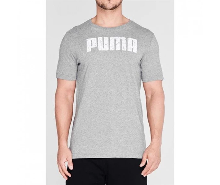 Фото - чоловічу футболку Футболка Puma No1 Logo Med Grey/White XXL