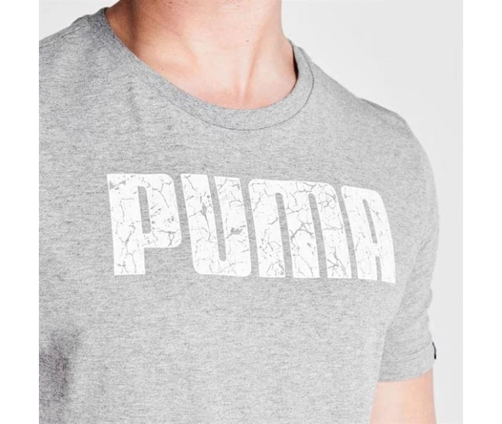 Фото - чоловічу футболку Футболка Puma No1 Logo Med Grey/White XXL