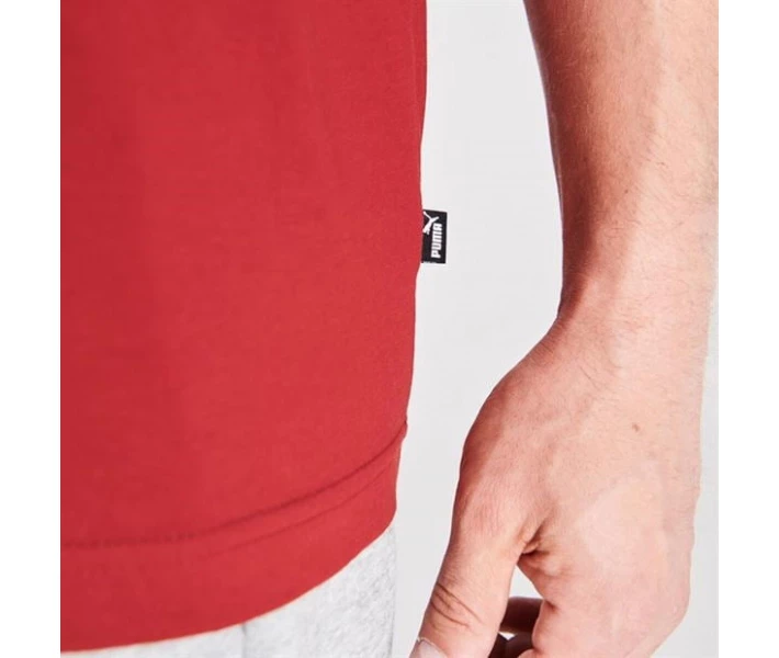 Фото - чоловічу футболку Футболка Puma Box QT Red Dahlia S
