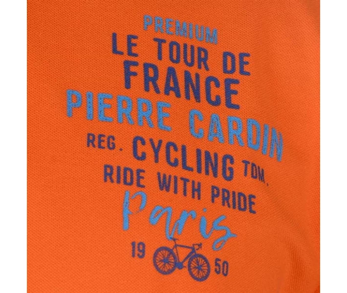 Фото - чоловіче поло Поло Pierre Cardin Embroidered Logo Men Orange S