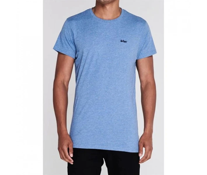 Фото - чоловічу футболку Футболка Lee Cooper Cooper Essentials Crew Neck Sky Blue M L