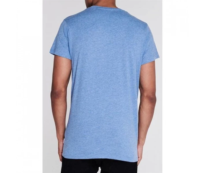 Фото - чоловічу футболку Футболка Lee Cooper Cooper Essentials Crew Neck Sky Blue M L