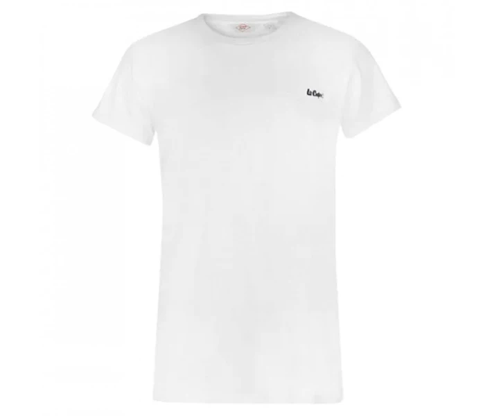Фото - чоловічу футболку Футболка Lee Cooper Essentials Roll Sleeve White L