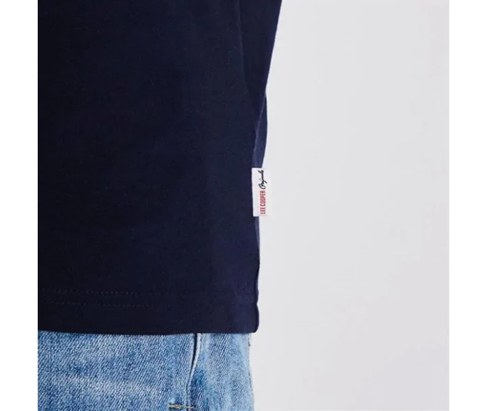 Фото - чоловічу футболку Футболка Lee Cooper Essentials Pocket Navy M