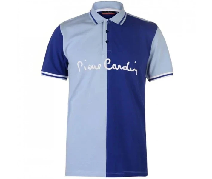 Фото - чоловіче поло Поло Pierre Cardin Two Panel Sky/Blue XXL