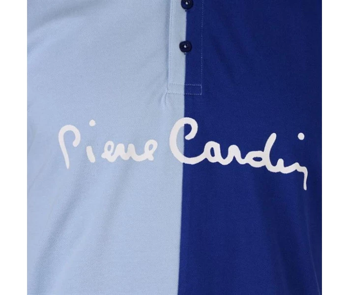 Фото - чоловіче поло Поло Pierre Cardin Two Panel Sky/Blue XXL
