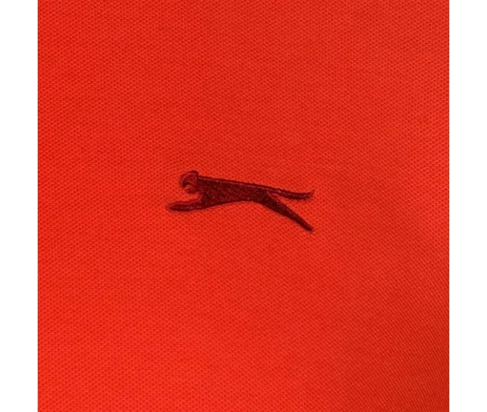 Фото - чоловіче поло Поло Slazenger Plain Poppy Red XL