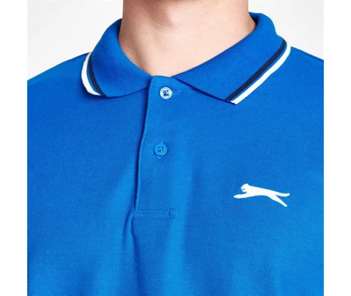 Фото - чоловіче поло Поло Slazenger Tipped Royal S