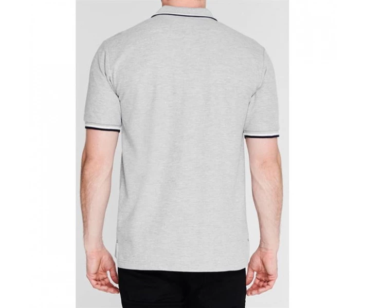 Фото - чоловіче поло Поло Slazenger Tipped Grey Marl XS