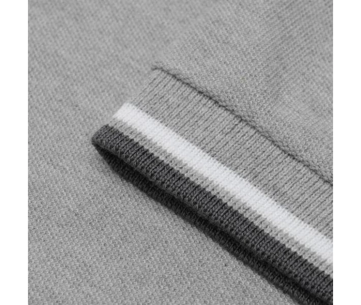 Фото - чоловіче поло Поло Slazenger Tipped Grey Marl XS